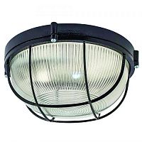 Светильник банный Элетех 1302 НПП 03-60-014 220В Е27 60Вт IP65 К/М/Р/Черный 187х86мм картинка 